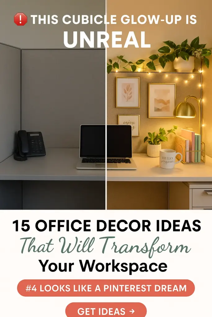 15 Chic Cubicle Decor Ideas to Transform Your Office Space in 2025